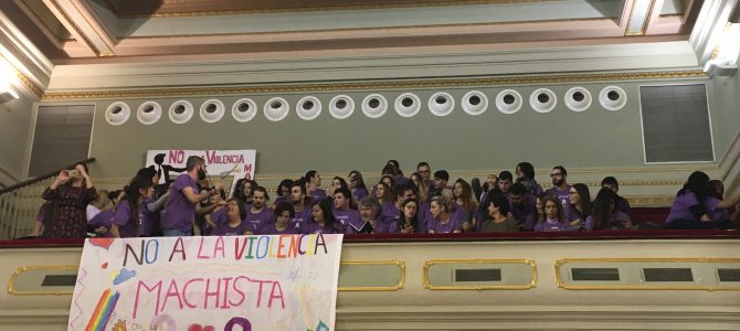 CESUR DICE NO A LA VIOLENCIA  MACHISTA